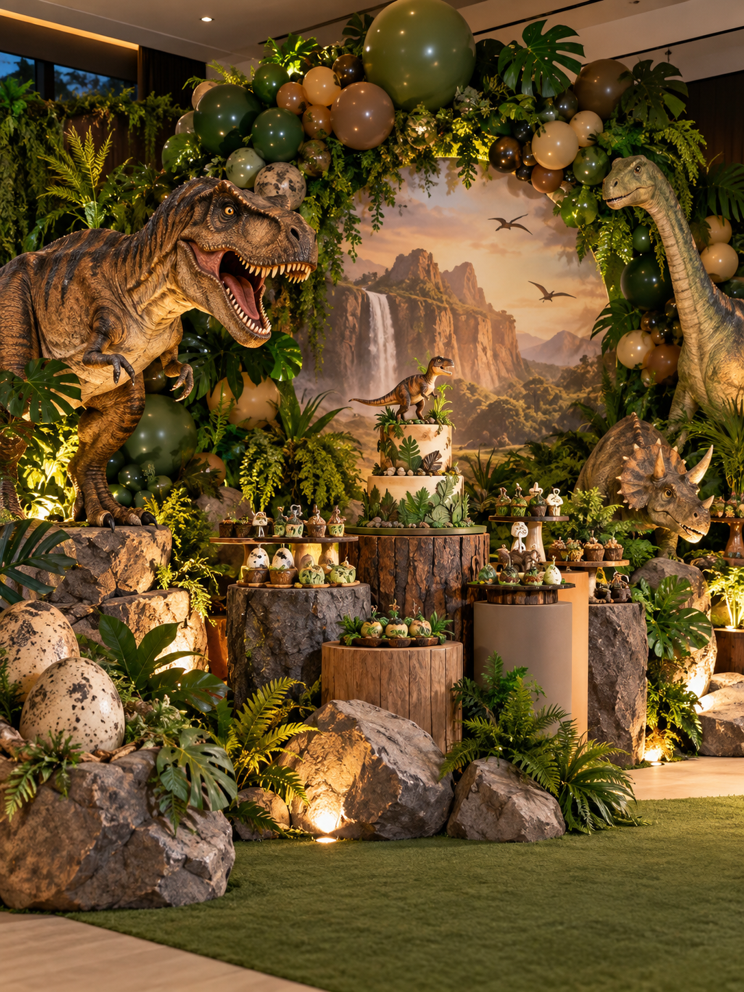 Dinosaur birthday theme