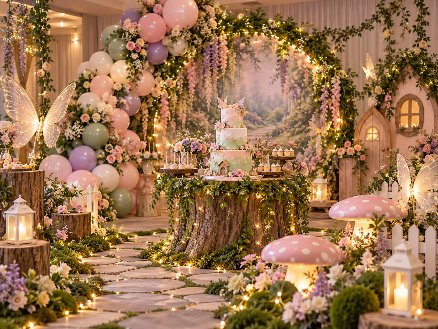 Fairy garden birthday