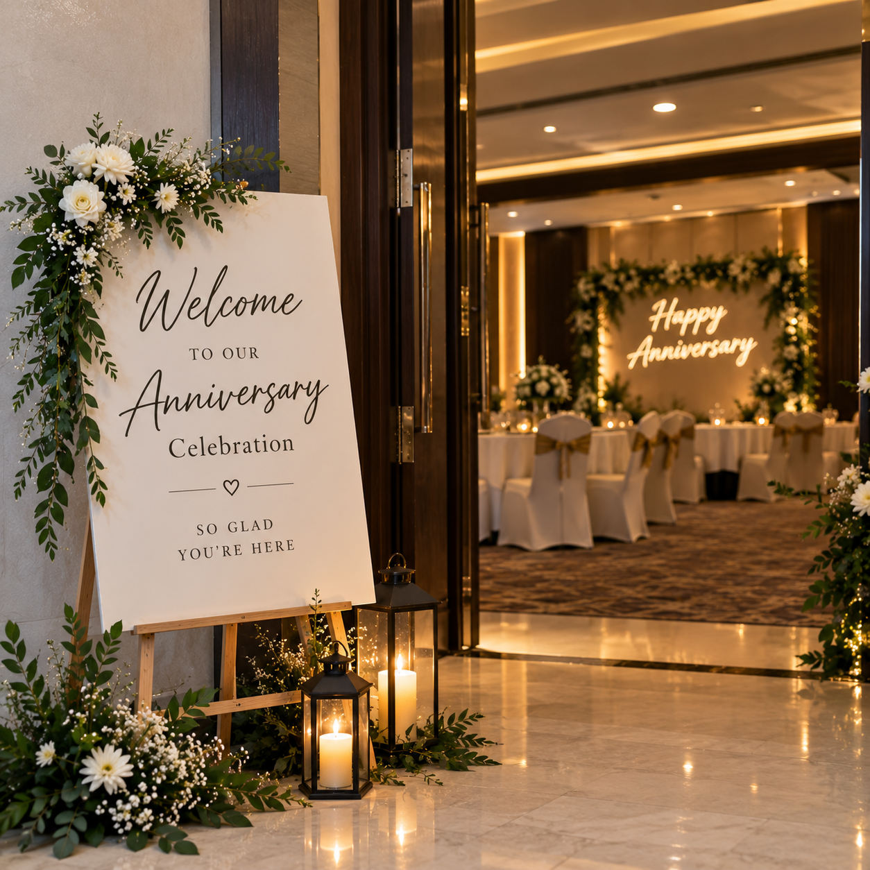 Anniversary event showcase