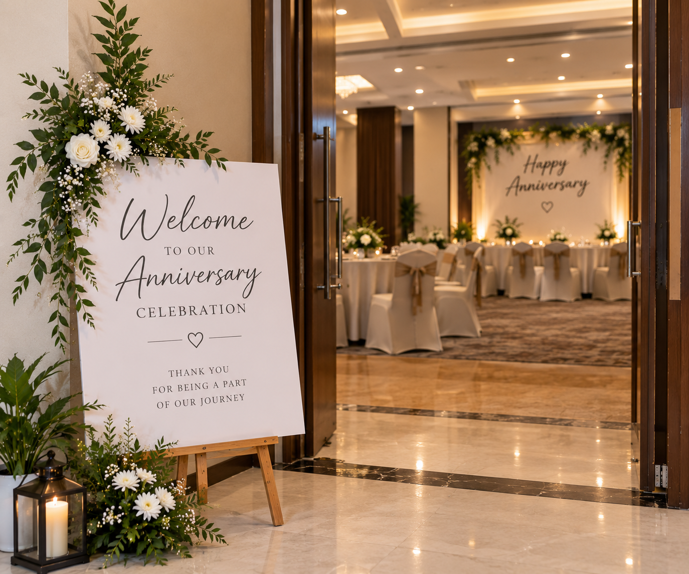 Anniversary event showcase