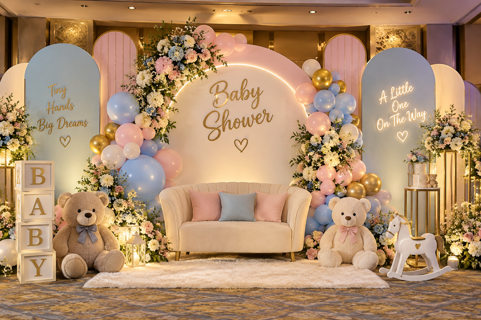 Baby Shower event showcase