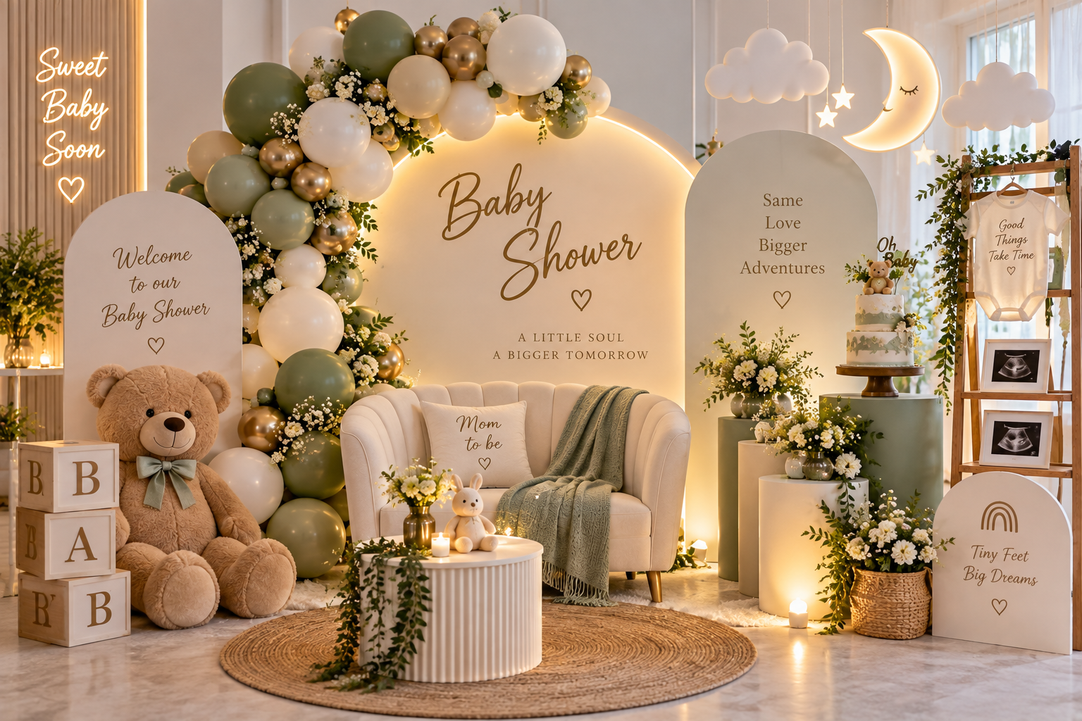 Baby Shower event showcase