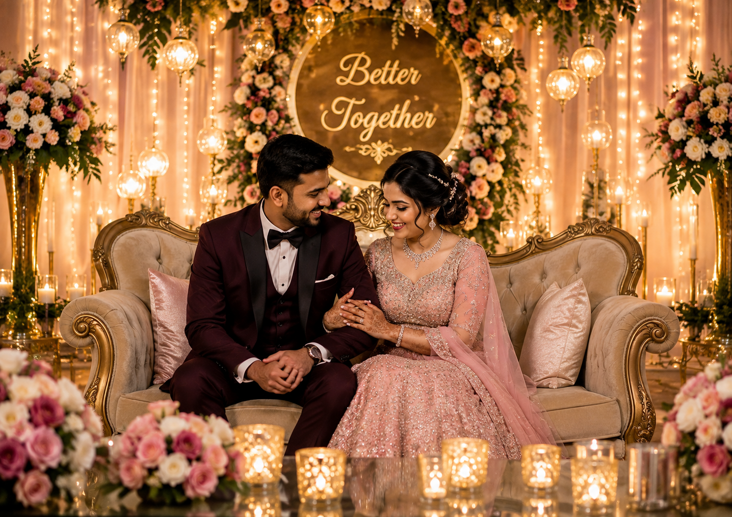 Wedding event showcase